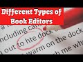 Different Types of Book Editors