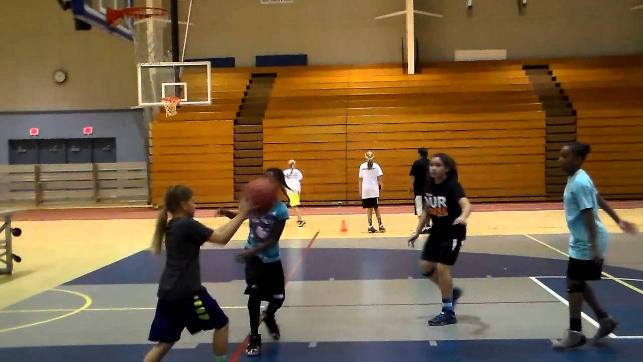 10 year old Tasia Johnson basketball