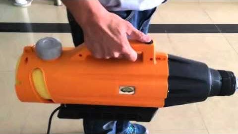 saintfine ulv cold fogger (spray demo)