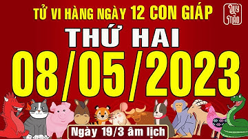 Tử vi Phương Đông hàng ngày, Thứ Hai (08-05-2023) của 12 con giáp, chuẩn xác nhất (Bản Full)