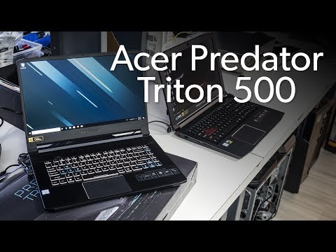 Acer Predator Triton 500 unboxed and benchmarked