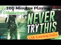 100 minutes challange  advanced playing  live  garena  free fire  lsk gaming india