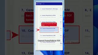 Batch convert PowerPoint files to PDF on Windows