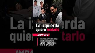 🚨🇨🇴 | BUSCAN ASESINAR A DE LA ESPRIELLA COMO REPRESALIA POR ACABARLES LA INFAME PAZ TOTAL