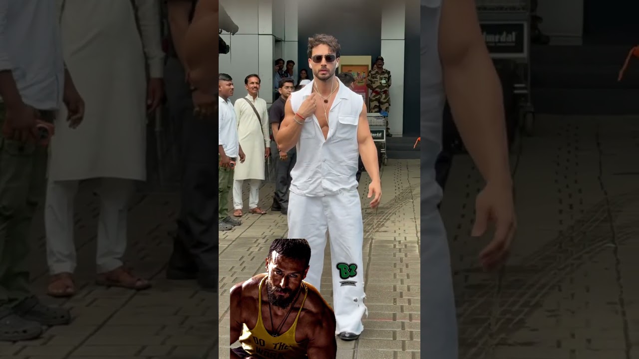 When swag meets strength, you get Tiger Shroff 🐅💯#buzzookaspotlight #tigershroff #spotted