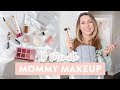 ALL NATURAL MOMMY MAKEUP LOOK | 5 Minutes or Less!