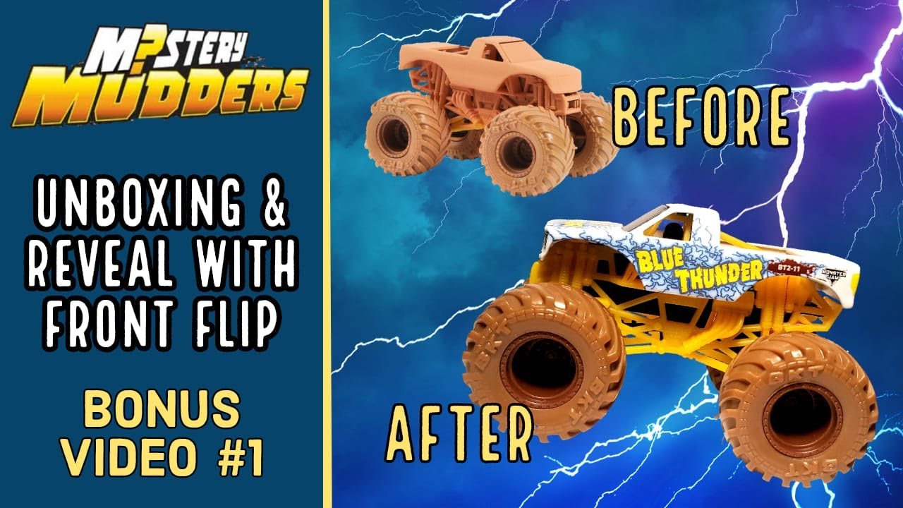 MYSTERY MUDDERS - WHAT DID WE GET? - FRONT FLIP + UNBOXING & REVEAL ...