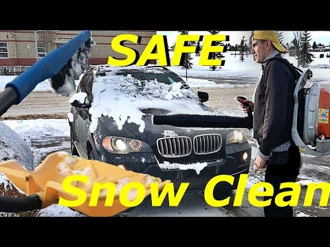 וִידֵאוֹ: מה לעשות אם מפוח שלג מגרד מכונית