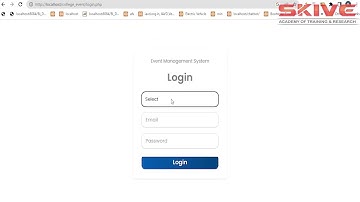 College Event Management System | PHP | #phpprojects