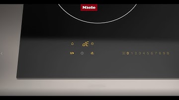 Hob KM7000 - Demo mode I Miele