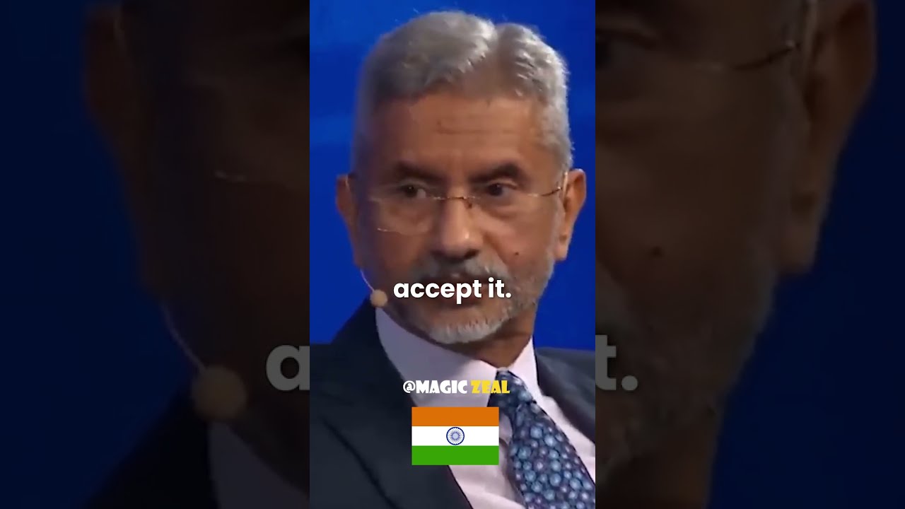 Dr. S Jaishankar epic reply 🇮🇳 | Sigma grindset🔥