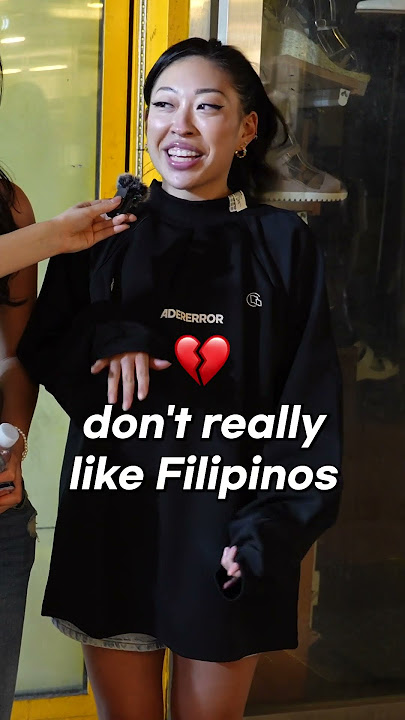What is life like as a filipina korean 🇵🇭🇰🇷  #korea #philippines #streetinterview