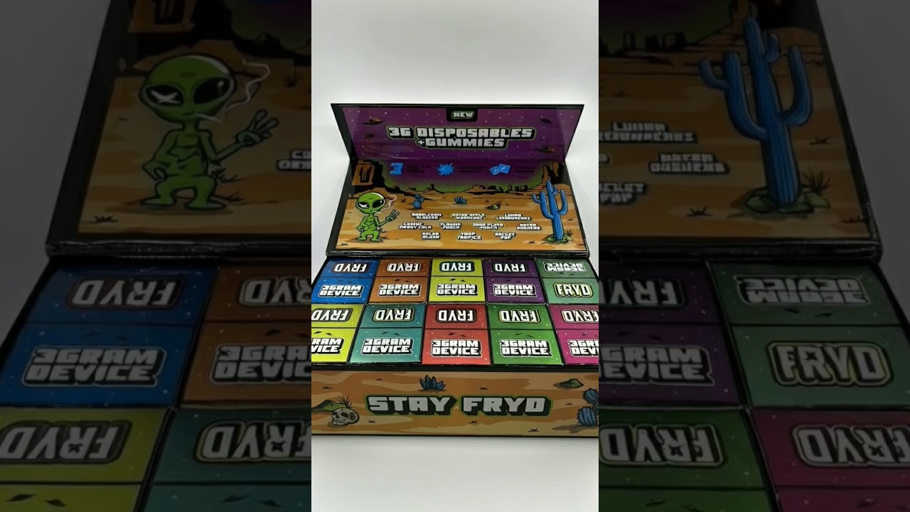 Experience FRYD 3G + Edible Gummies! 🌿✨