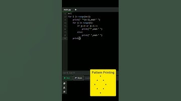 Hollow Diamond star pattern | pattern Printing in python #viral #viralshort