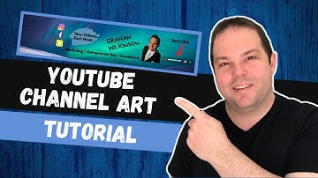How To Create A YouTube Channel Banner (YouTube Channel Art Tutorial)