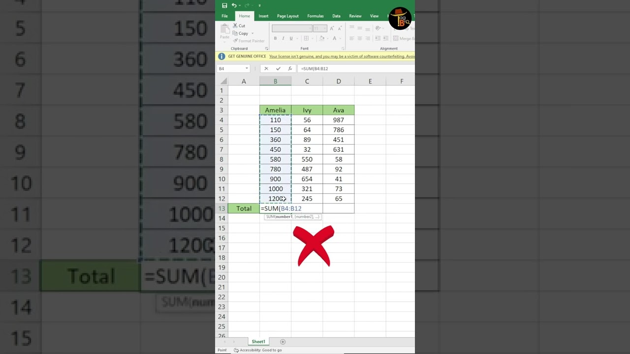 Microsoft excel easy tricks & tips tamil