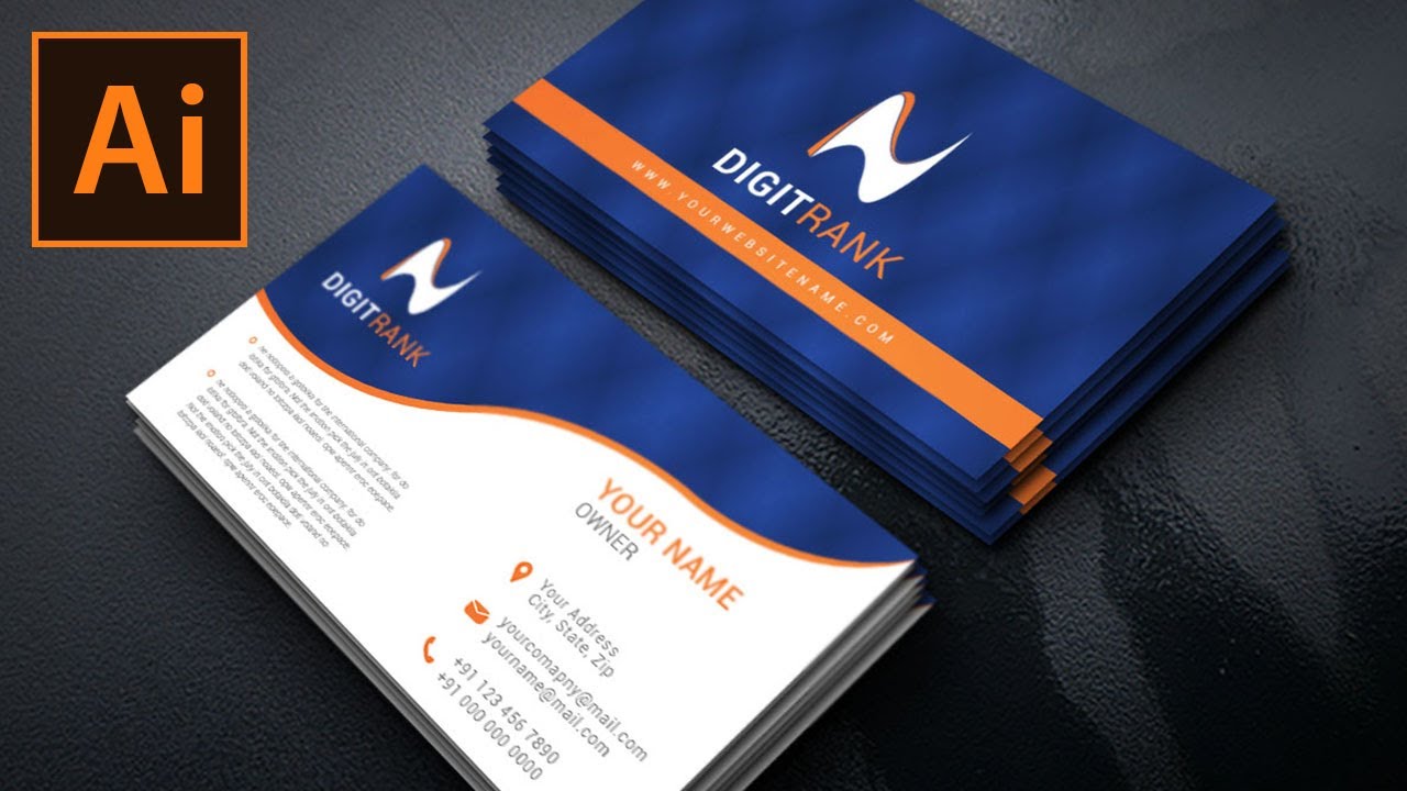 business-card-design-tutorial-in-adobe-illustrator-youtube