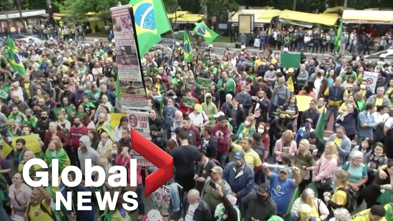 Coronavirus: Brazilians protest potentially mandatory Chinese COVID-19 vaccine