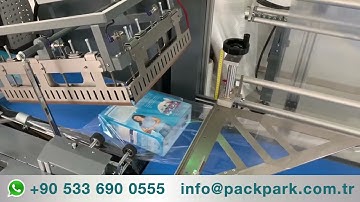 Detergent Boxes Packaging Fully Automatic L Sealer with Shrink Tunnel