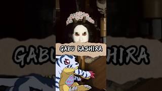 GABU KASHIRA ✨ #gabumon #digimon #japan
