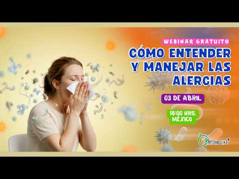 ¿Cómo ELIMINAR las ALERGIAS? 💊🧬   | WEBINAR EN VIVO