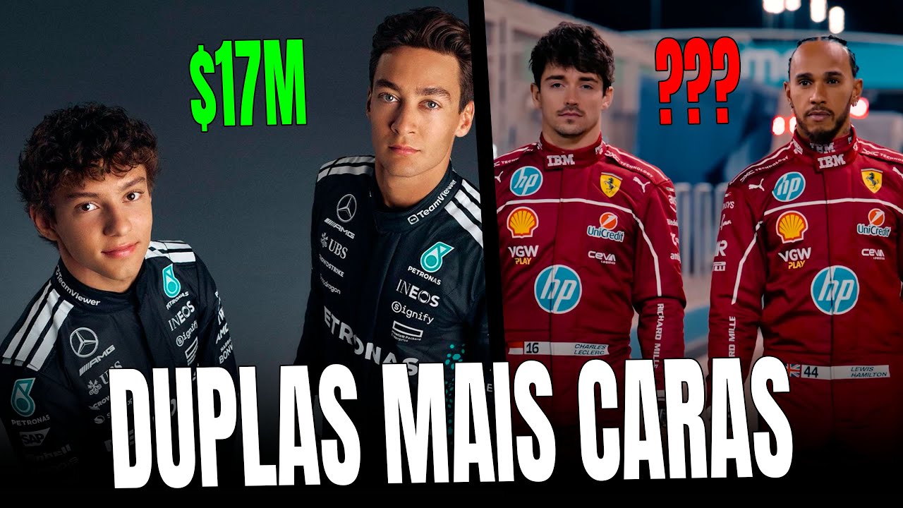 Salários Dos Pilotos Da F1 2025 - Qual A Dupla Mais Cara Do Grid?