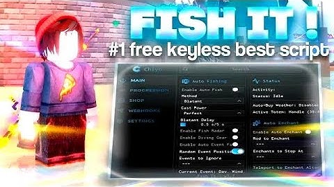 FISH IT Script Hack Gui with AUTO FARM, INSTANT FISH, SPEED FISHING, BLOODMOON & MORE! *NO KEY* FREE