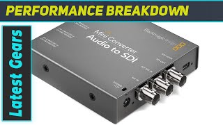 Blackmagic Design Mini Converter Audio To Sdi Convmcauds - The Ultimate Solution For Seamless