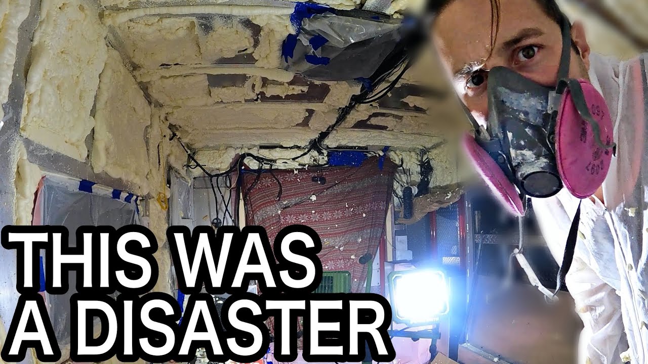 Insulation Nightmare Ambulance Build Episode 4 YouTube