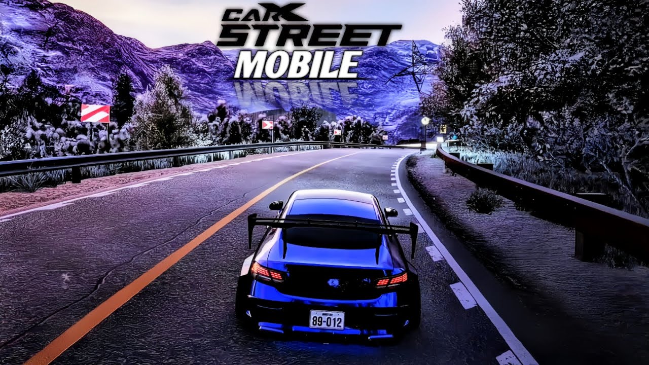 CarX Street Mobile - Snowy Night, Winter Gameplay