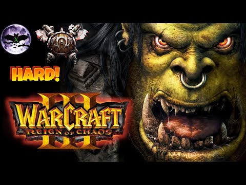 Видео: Warcraft III: Reign of Chaos прохождение (Orc) 100% [hard] | Игра ( PC ) Стрим rus