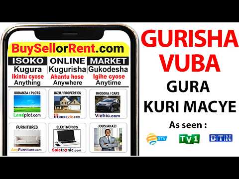 buysellorrent.com 0788 27 8888  ISOKO rihuza ABAGURA, ABAGURISHA & ABAKODESHA.