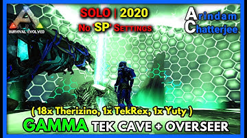 Ark - (SOLO) GAMMA TEK CAVE & GAMMA OVERSEER Boss Fight (Ascension) - S2E20