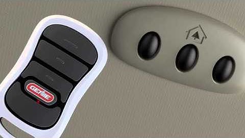 Universal Garage Door Opener HomeLink for Genie Intellicode 2