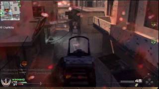 Modern Warfare 2 - Tactical Nuke on Karachi Domination with M16 and akimbo rafficas (36-7)
