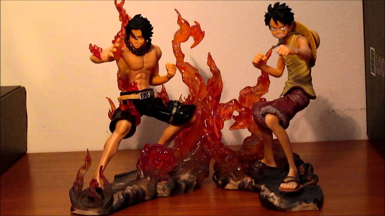 ace and luffy figure