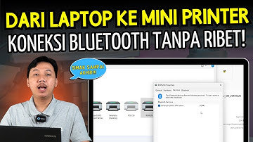 Begini Cara Mudah Koneksikan Mini Printer ke Laptop via Bluetooth!! #printer #kasir #tutorial