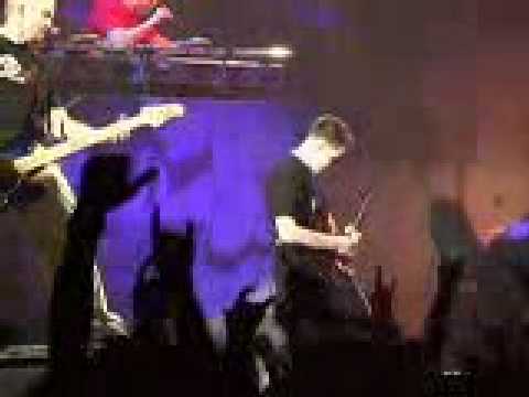 Steve playing Guitar onstage with Linkin Park (Me on LP Newscaster #46)