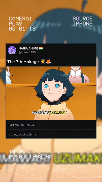The 7th Hokage 🧑🎓🦊 #naruto #hokage