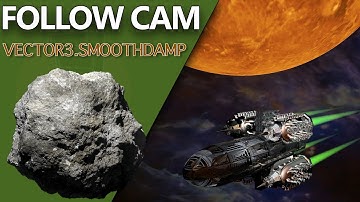 Smooth Follow Cam Using Vetor3.SmoothDamp - Unity 3D Game Development: Week 3 Game