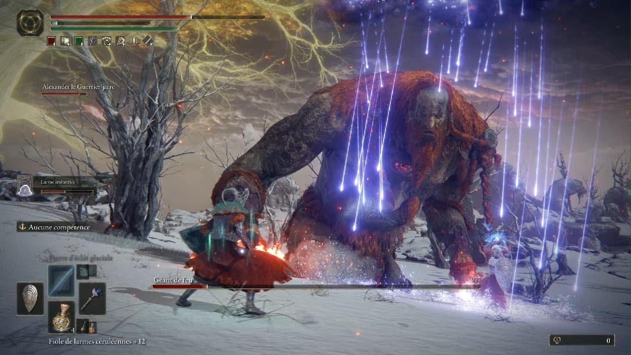 ELDEN RING (Build Magie) Boss Géant de feu · Cime des Géants YouTube