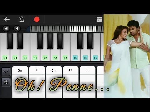 Oh Penne | Chords | Vanakkam Chennai | Aniruth Ravichandran | Piano