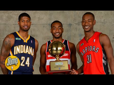 John Wall explains his 'team freestyle' 2014 Slam Dunk Contest win | The Jump