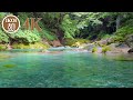4K 3h自然音・川のせせらぎ リラックス/疲労回復/瞑想/睡眠/読書/勉強/作業BGM　Nature Sounds of a Babbling Brook　relaxation BGM