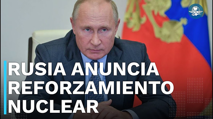 Putin anuncia reforzamiento nuclear ruso; acusa a la OTAN de provocar una carrera armamentista