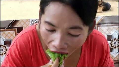 How to cooking Deep fry pig intestinal ,