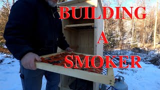 Building a SIMPLE wooden SMOKER Part 1