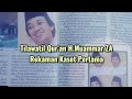 Tilawatil Qur'an #bikinsedih H Muammar ZA, Rekaman Kaset pita Klasik 1985