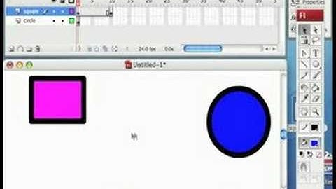 Adobe Flash Animation Tutorial : Flash Animation Tutorial: Creating Key Frames