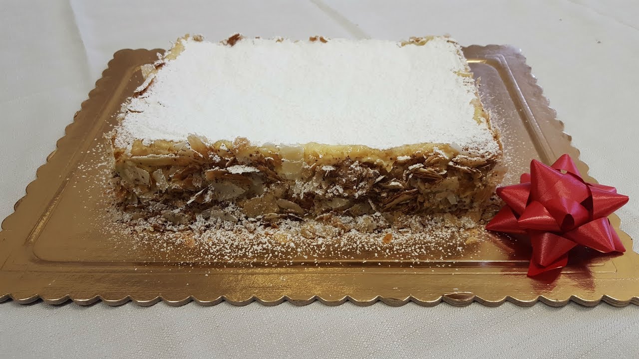 TORTA MILLEFOGLIE🍰RITA CHEF | Delicata, cremosa e splendida.